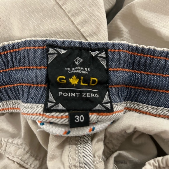 Point Zero Drawstring Cargo Shorts - Picture 3 of 3